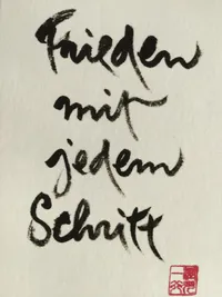 Frieden mit jedem Schritt